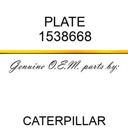 PLATE 1538668