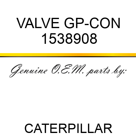 VALVE GP-CON 1538908