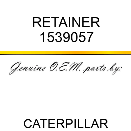 RETAINER 1539057