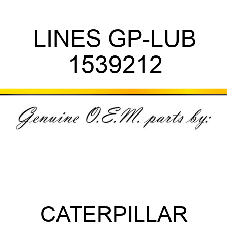 LINES GP-LUB 1539212