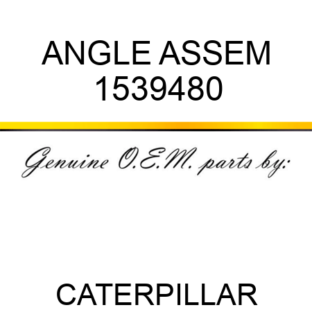 ANGLE ASSEM 1539480
