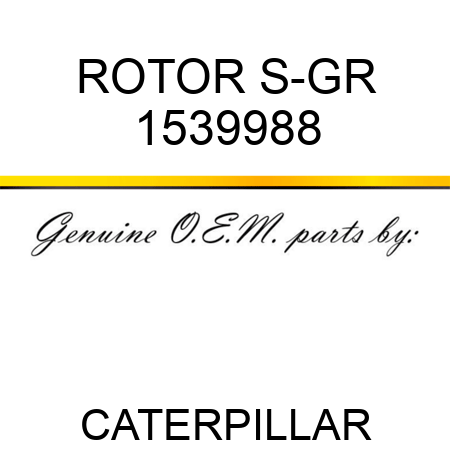ROTOR S-GR 1539988