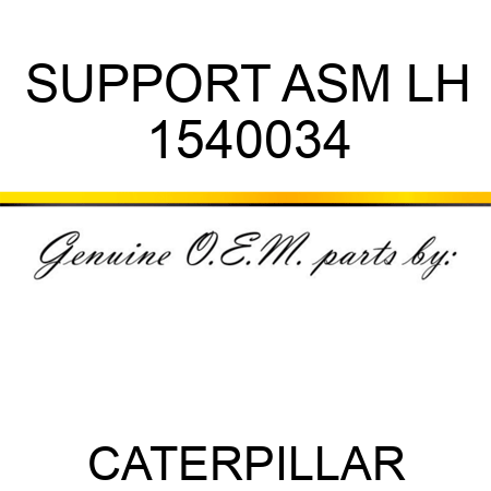 SUPPORT ASM LH 1540034