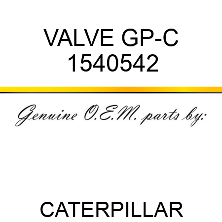 VALVE GP-C 1540542
