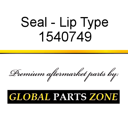 Seal - Lip Type 1540749