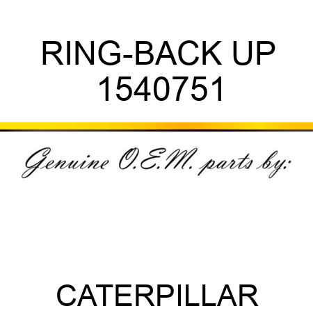 RING-BACK UP 1540751