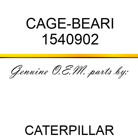 CAGE-BEARI 1540902