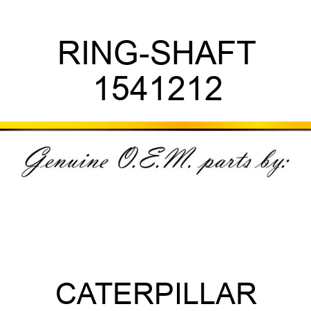 RING-SHAFT 1541212