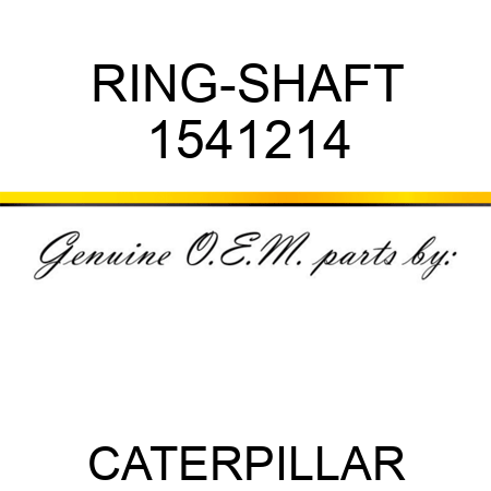 RING-SHAFT 1541214