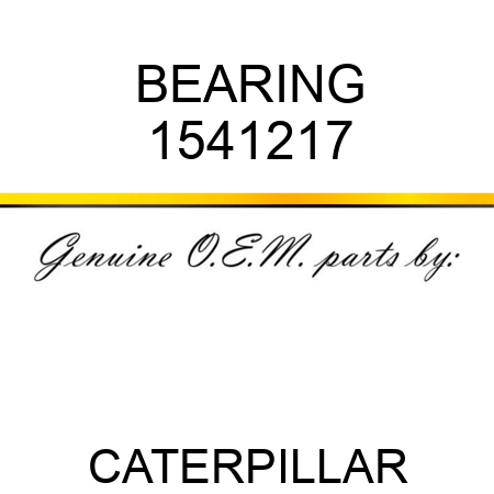 BEARING 1541217