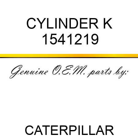 CYLINDER K 1541219