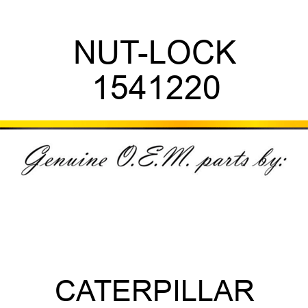 NUT-LOCK 1541220