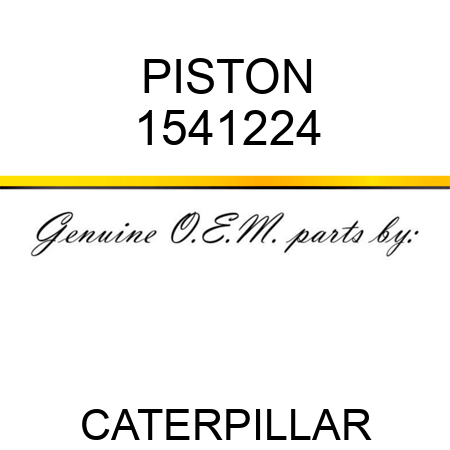PISTON 1541224