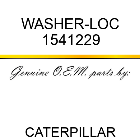 WASHER-LOC 1541229