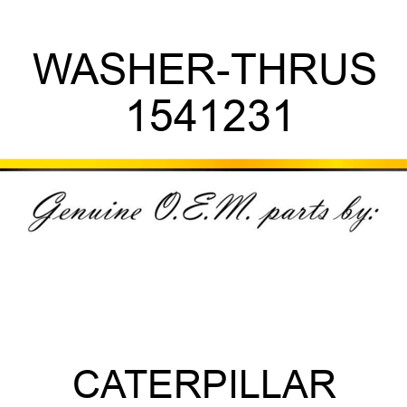 WASHER-THRUS 1541231