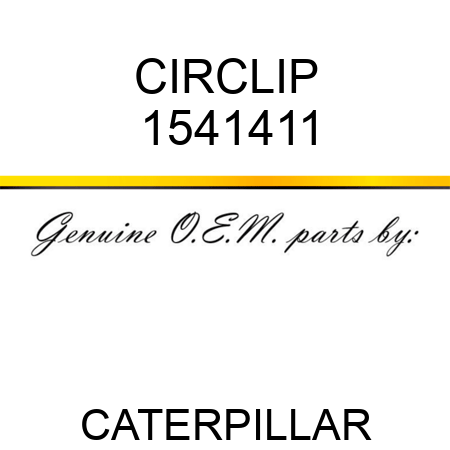 CIRCLIP 1541411