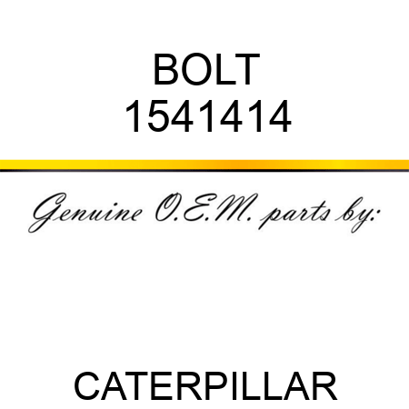 BOLT 1541414