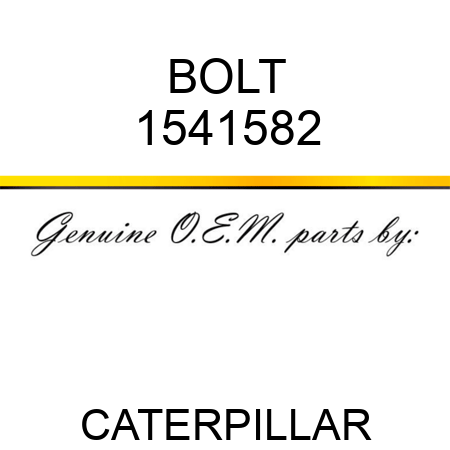 BOLT 1541582