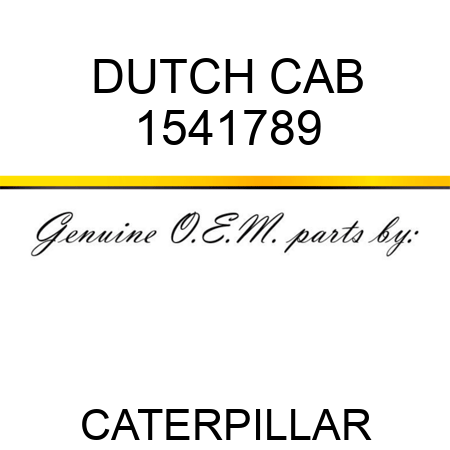 DUTCH CAB 1541789
