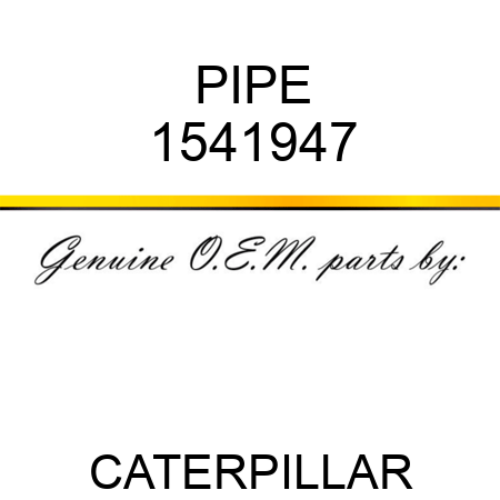 PIPE 1541947