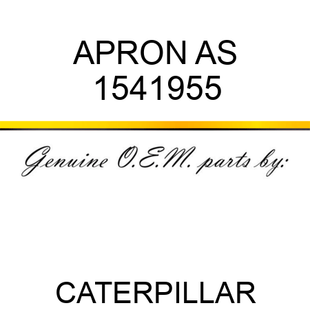 APRON AS 1541955