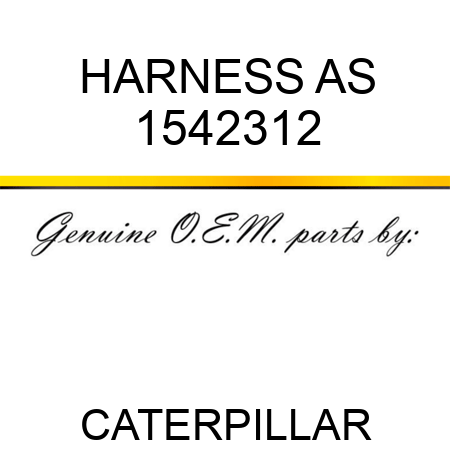HARNESS AS 1542312