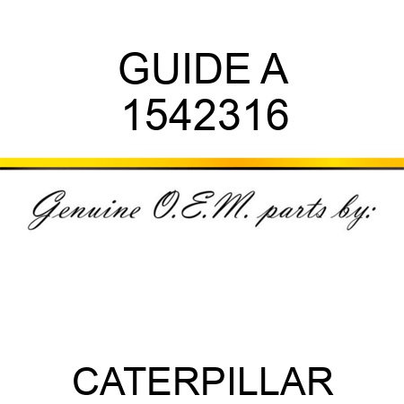 GUIDE A 1542316