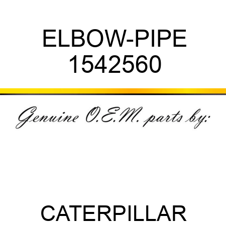 ELBOW-PIPE 1542560