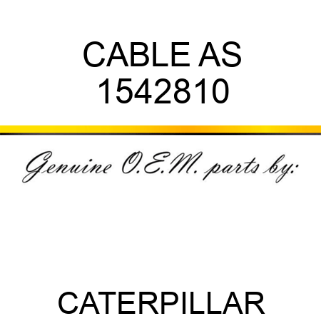 CABLE AS 1542810