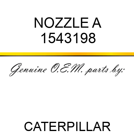 NOZZLE A 1543198