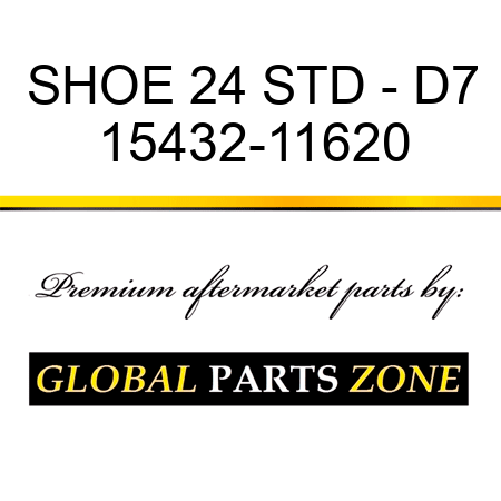 SHOE 24 STD - D7 15432-11620