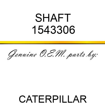 SHAFT 1543306