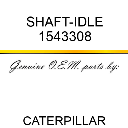 SHAFT-IDLE 1543308
