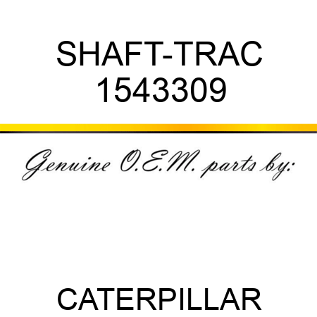 SHAFT-TRAC 1543309