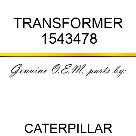 TRANSFORMER 1543478