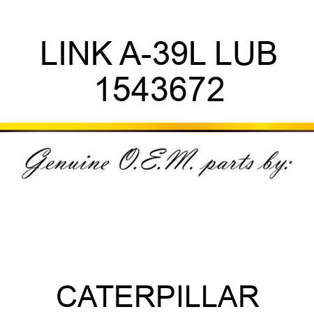 LINK A-39L LUB 1543672