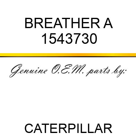 BREATHER A 1543730