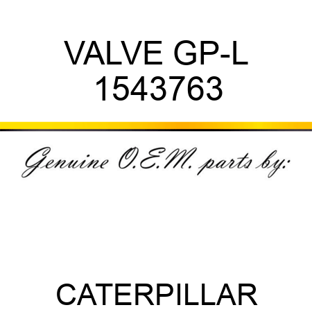 VALVE GP-L 1543763