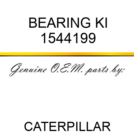 BEARING KI 1544199