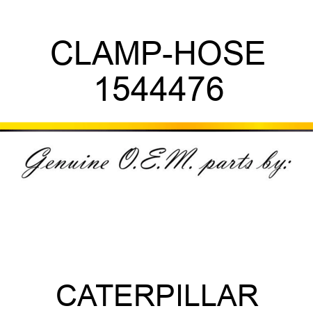 CLAMP-HOSE 1544476