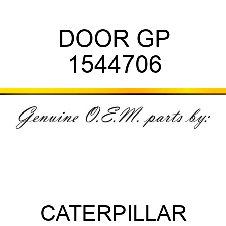 DOOR GP 1544706
