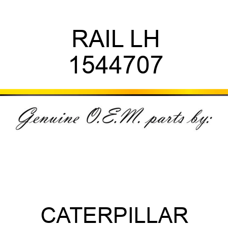 RAIL LH 1544707