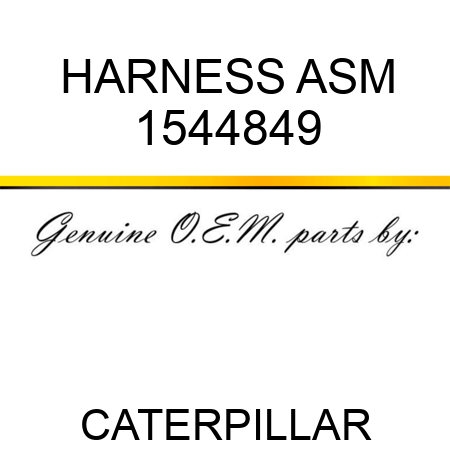 HARNESS ASM 1544849