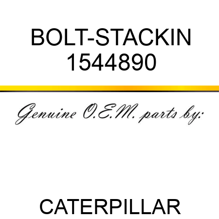 BOLT-STACKIN 1544890