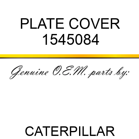 PLATE COVER 1545084