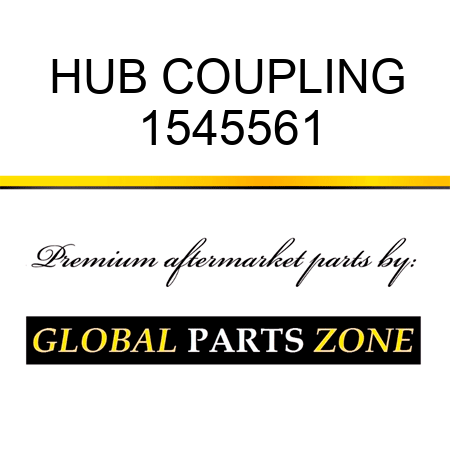 HUB COUPLING 1545561