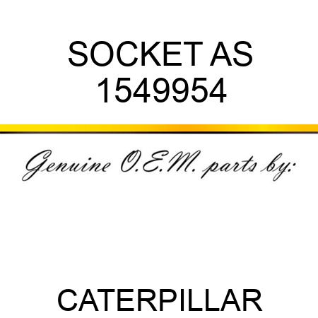 SOCKET AS 1549954