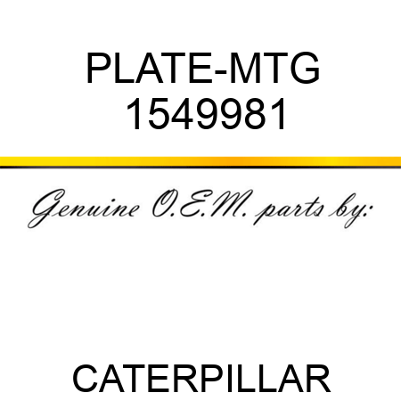 PLATE-MTG 1549981