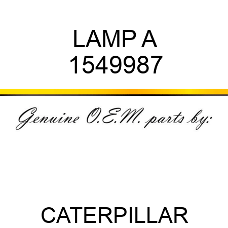 LAMP A 1549987