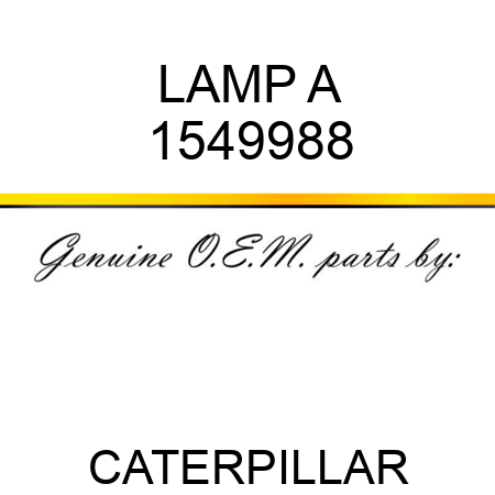 LAMP A 1549988